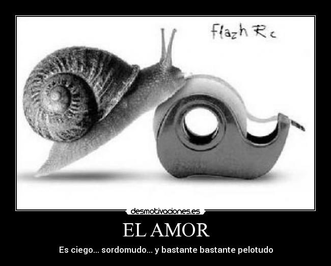 EL AMOR - Es ciego... sordomudo... y bastante bastante pelotudo
