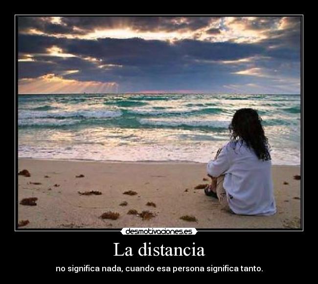 La distancia - 