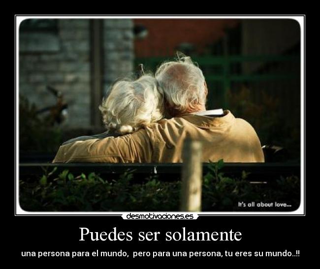 Puedes ser solamente - 