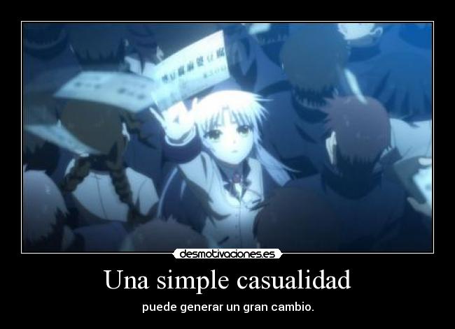 carteles angel beats tenshi desmotivaciones