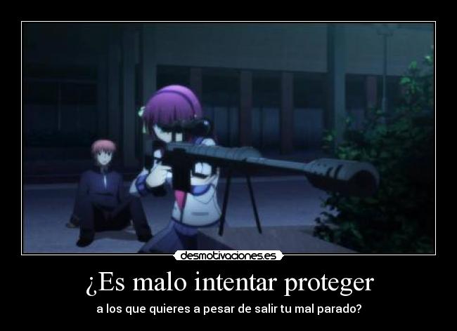 ¿Es malo intentar proteger -