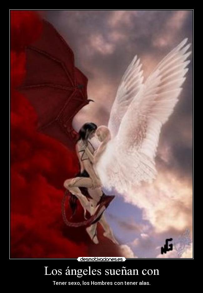 carteles angeles follando desmotivaciones