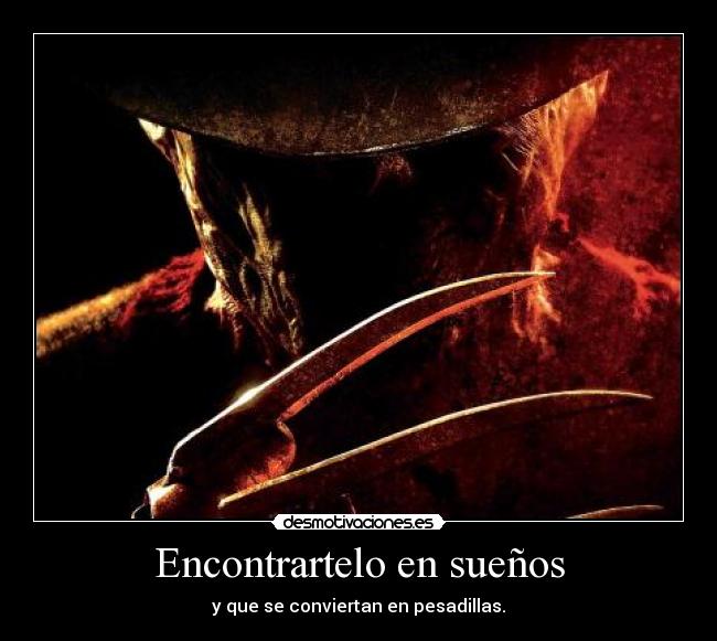 Encontrartelo en sueños -