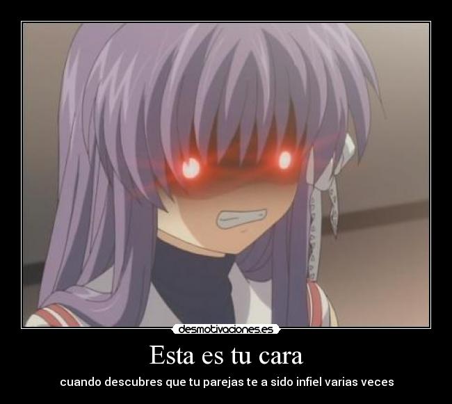 Esta es tu cara - cuando descubres que tu parejas te a sido infiel varias veces