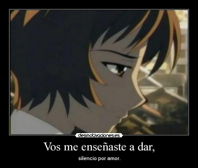 Vos me enseñaste a dar, - 