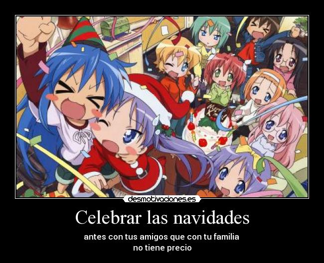 Celebrar las navidades -