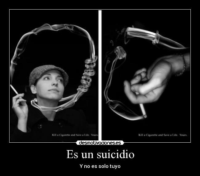 carteles suicidio desmotivaciones