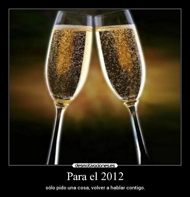 Para el 2012 - 