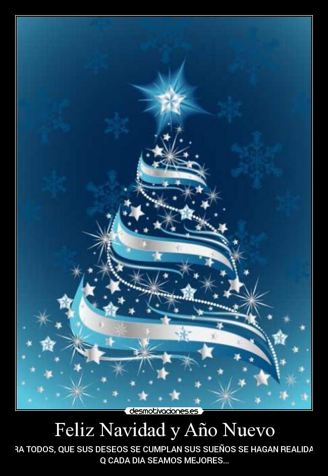 Feliz Navidad y Año Nuevo -