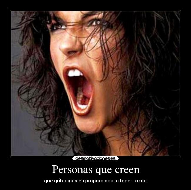 Personas que creen -