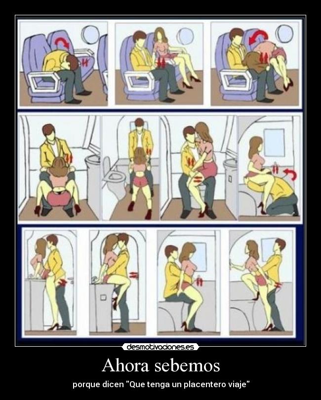 Ahora sebemos - porque dicen Que tenga un placentero viaje