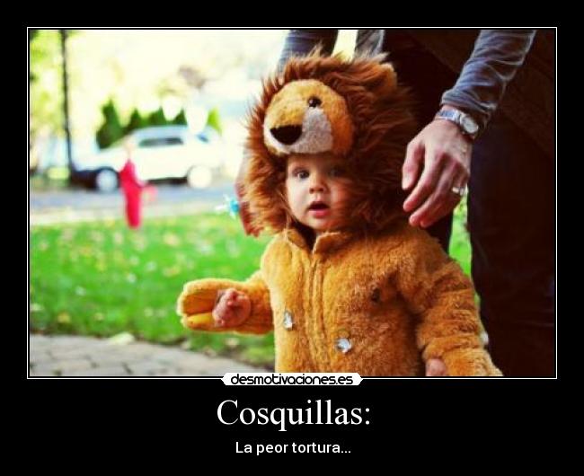 Cosquillas: - La peor tortura...