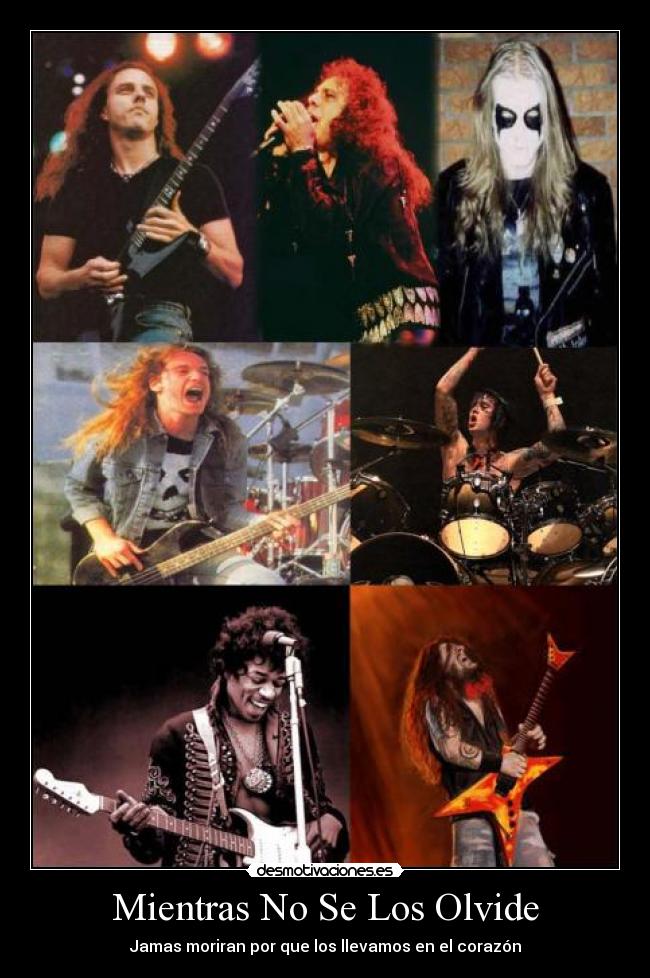 Mientras No Se Los Olvide - Jamas moriran por que los llevamos en el corazón