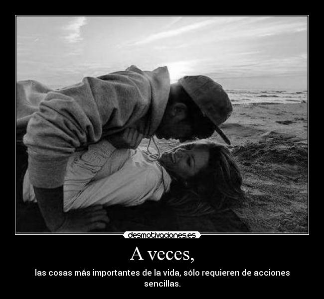 A veces, - 