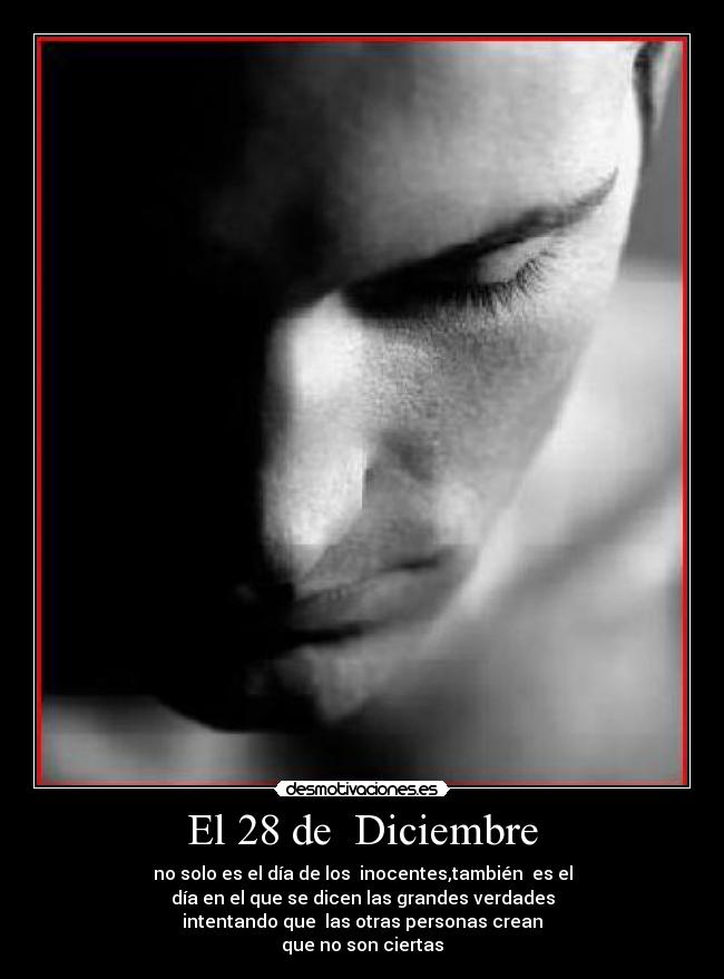 El 28 de  Diciembre - 