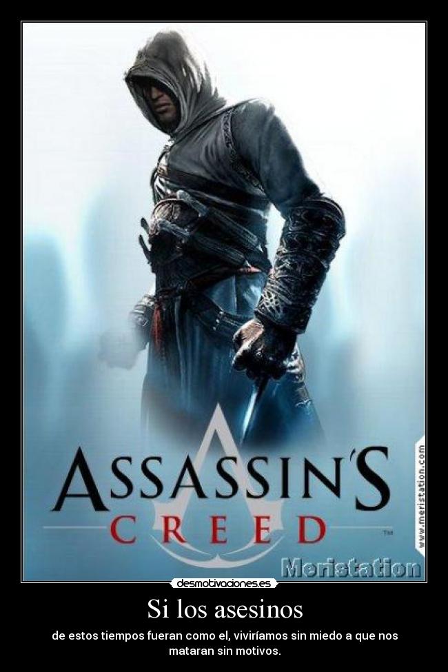 carteles assassins desmotivaciones