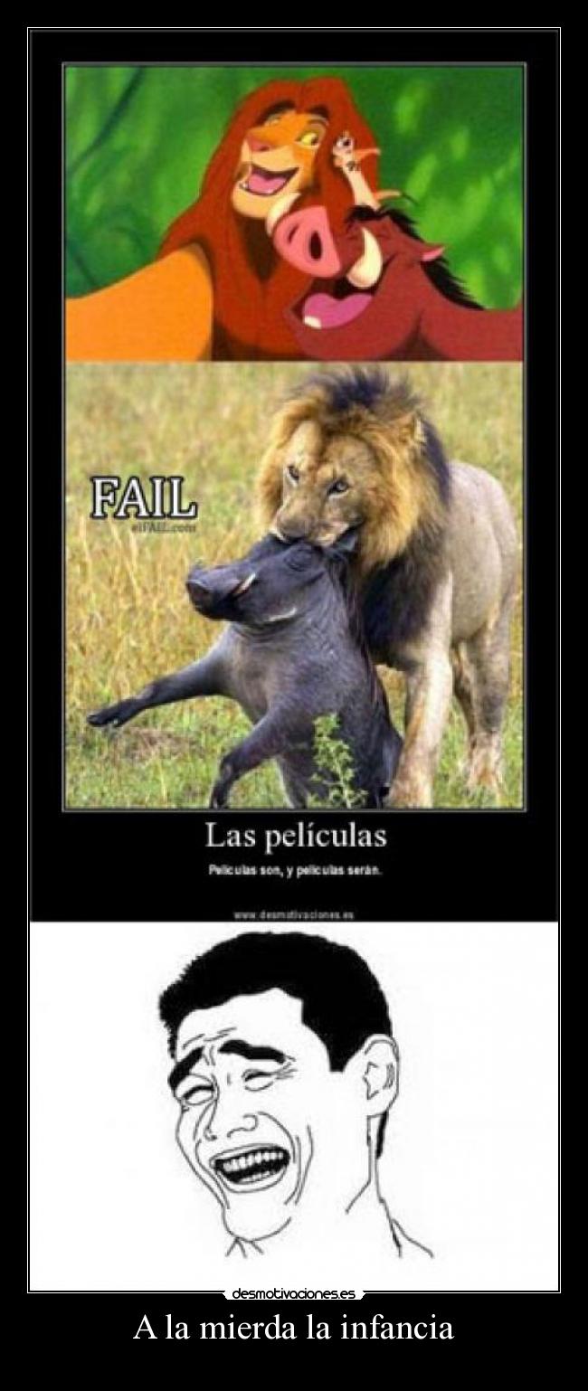 A la mierda la infancia -