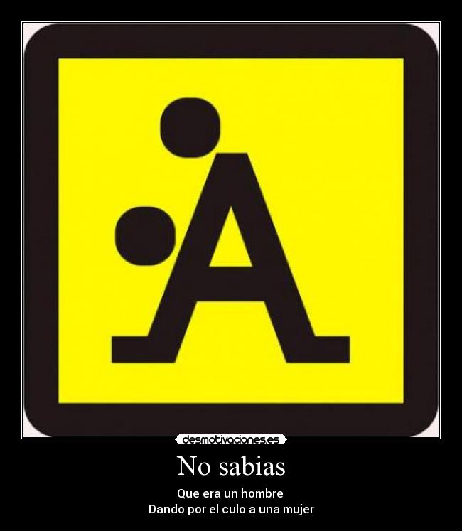 No sabias - 