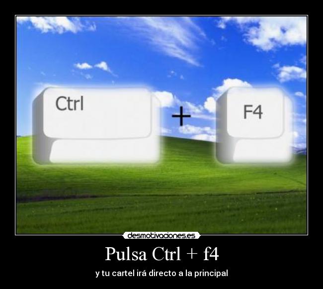 Pulsa Ctrl + f4 -