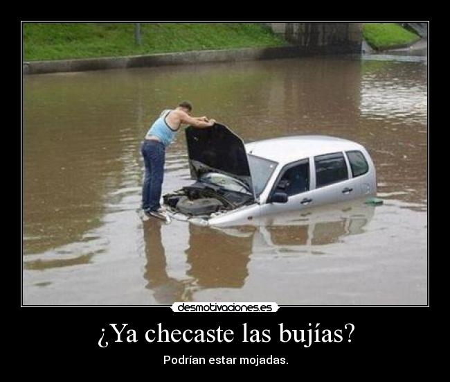¿Ya checaste las bujías? - 
