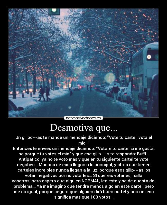 Desmotiva que... - 