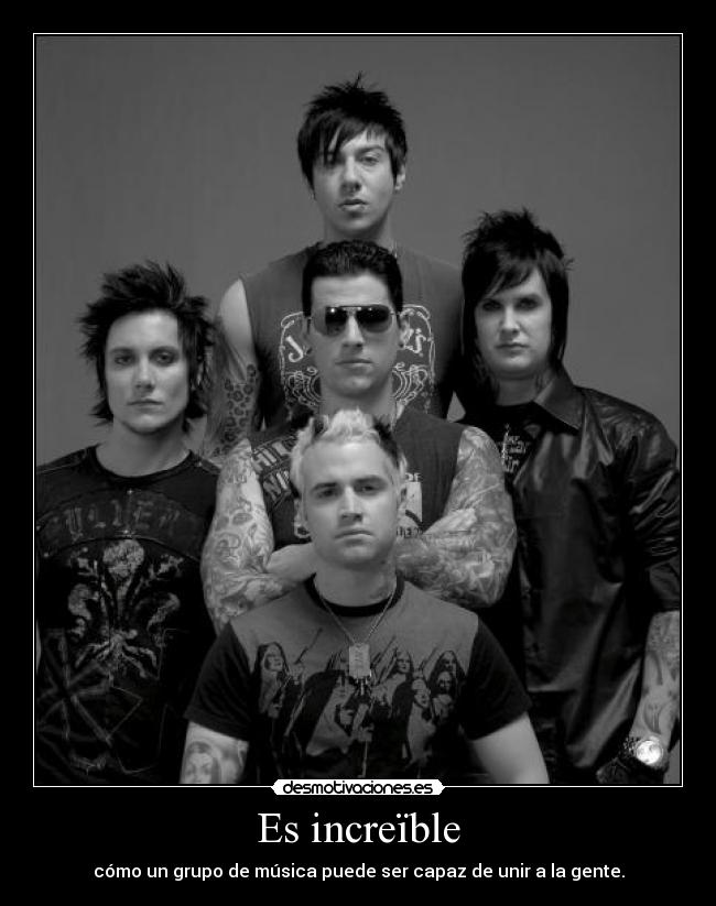 carteles avengedsevenfold musica mshadows synystergates zvengeance therev jchrist desmotivaciones