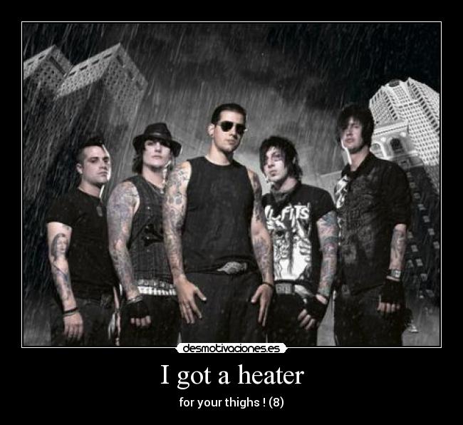 I got a heater - for your thighs ! (8)