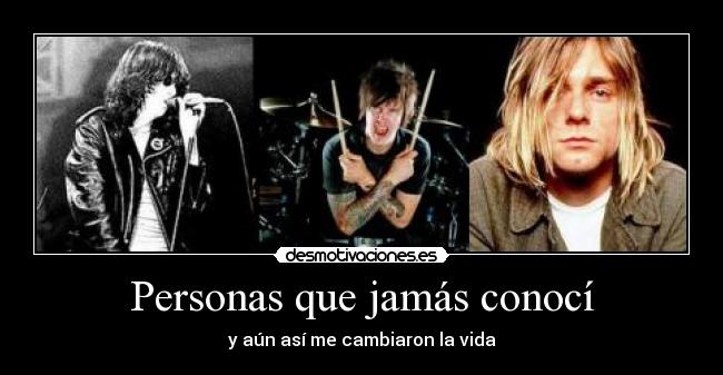 Personas que jamás conocí - 