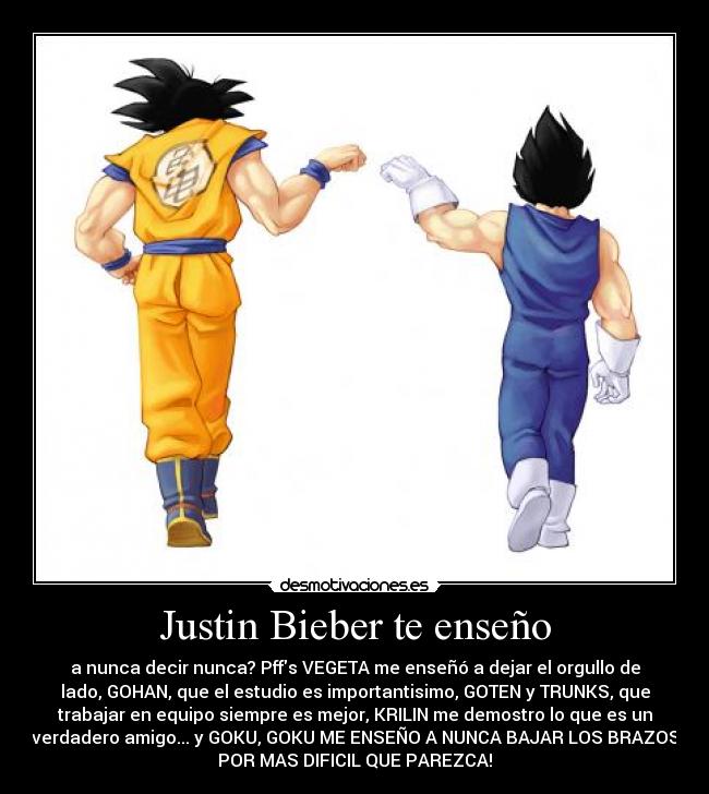 Justin Bieber te enseño - 