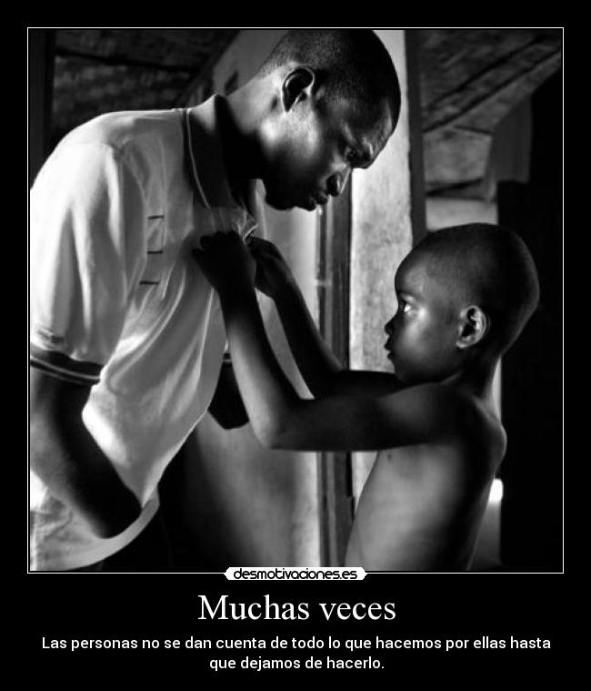 Muchas veces -