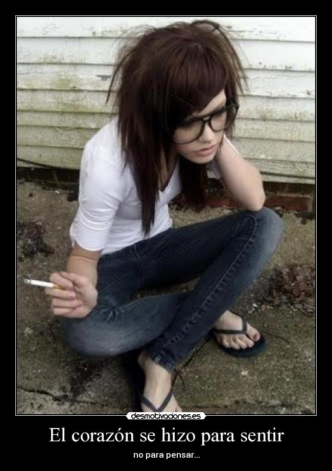 El corazón se hizo para sentir -