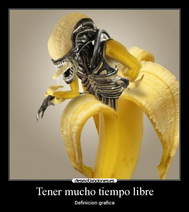 Tener mucho tiempo libre - Definicion grafica
