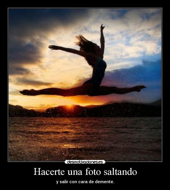 Hacerte una foto saltando - 