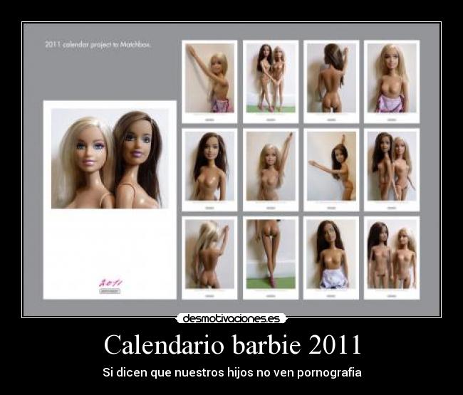 Calendario barbie 2011 -