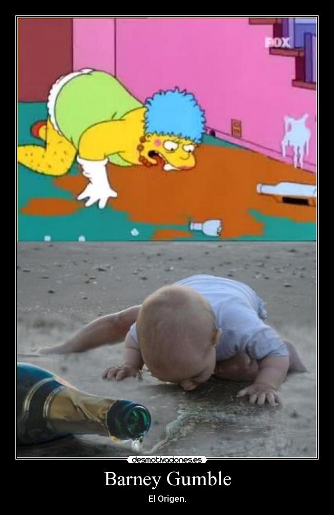 Barney Gumble - El Origen.