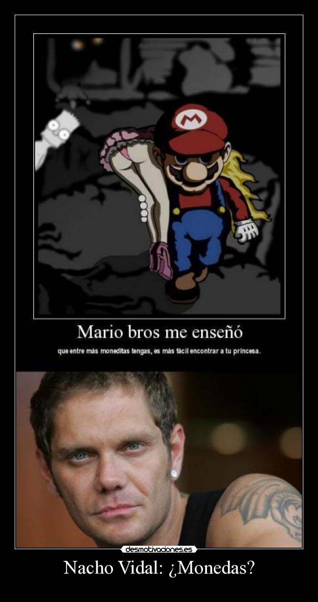 Nacho Vidal: ¿Monedas? -