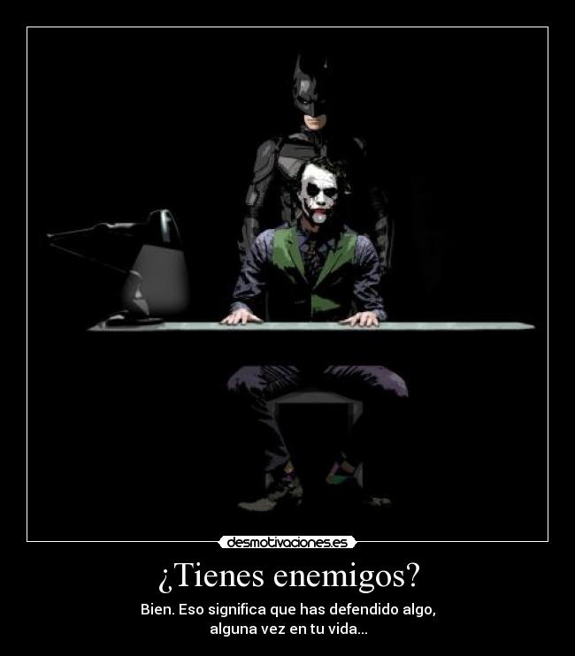 carteles batman joker representando una frase wiston churchill que takuya36 leyo twitter desmotivaciones