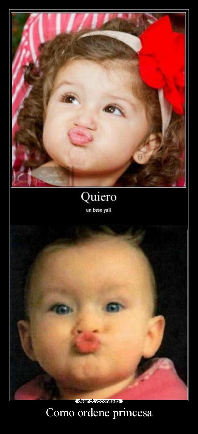 Como ordene princesa -