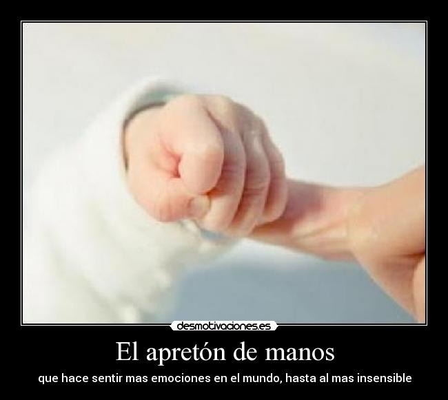 El apretón de manos - que hace sentir mas emociones en el mundo, hasta al mas insensible