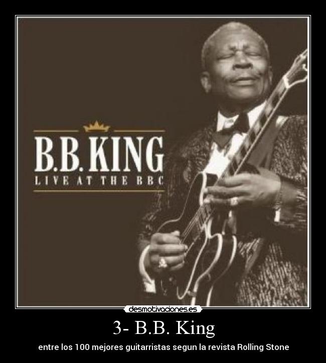 3- B.B. King - 