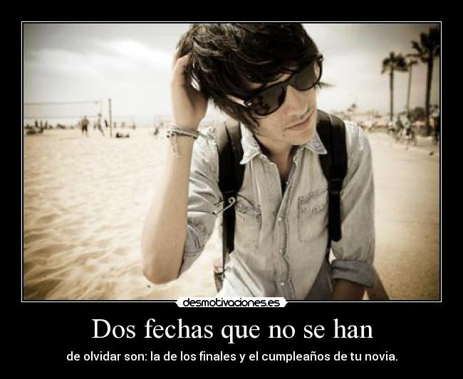 Dos fechas que no se han - 