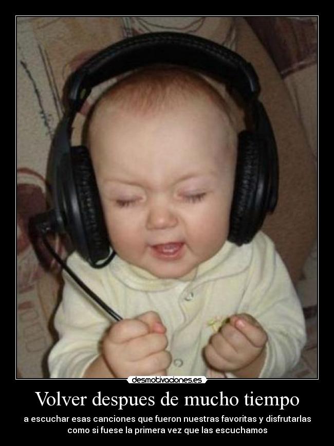 Volver despues de mucho tiempo -