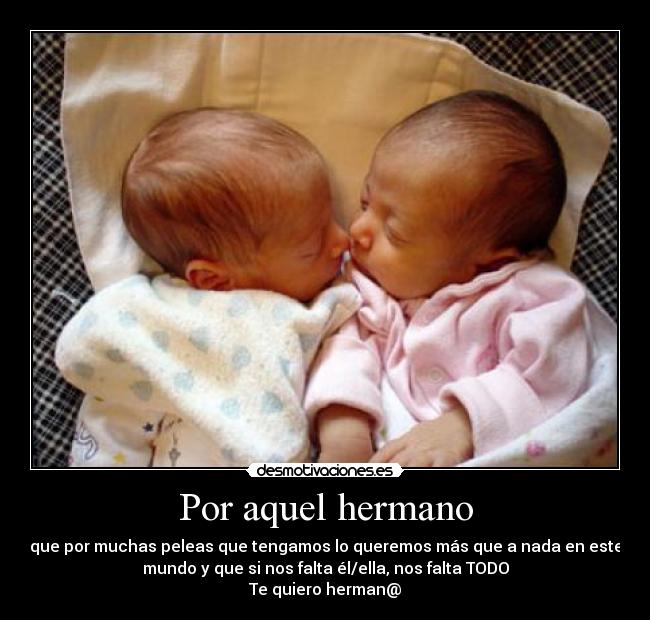 carteles amor fraternal desmotivaciones