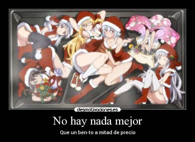 No hay nada mejor - Que un ben-to a mitad de precio