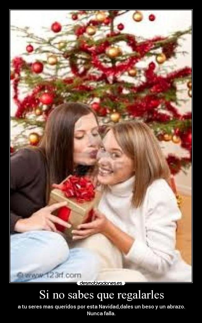 carteles regalo navidad desmotivaciones