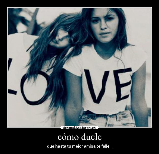 cómo duele - 
