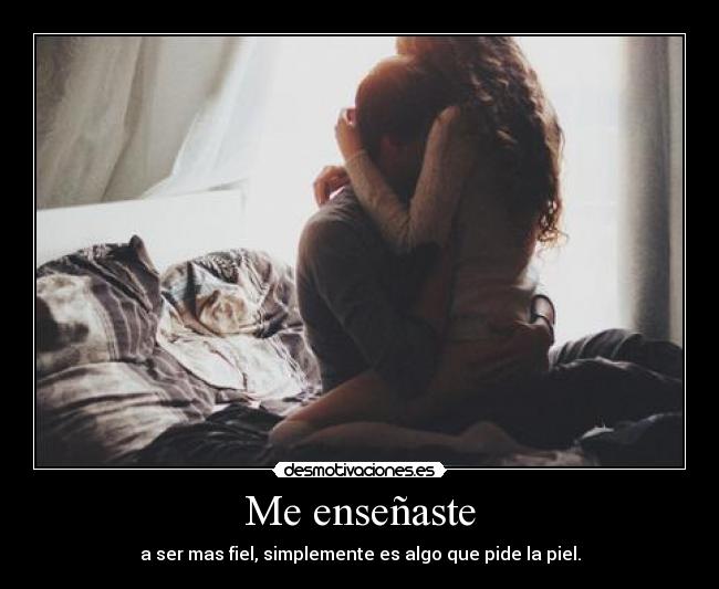 Me enseñaste - 