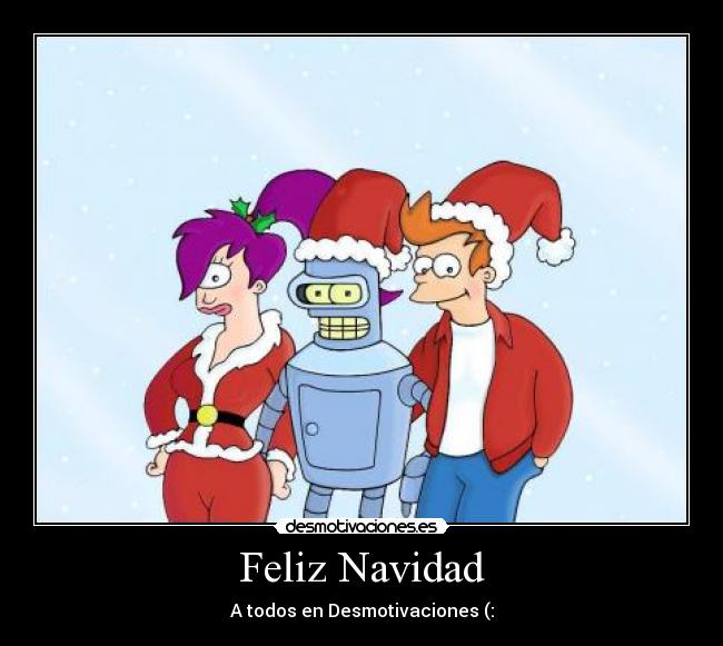 Feliz Navidad - A todos en Desmotivaciones (: