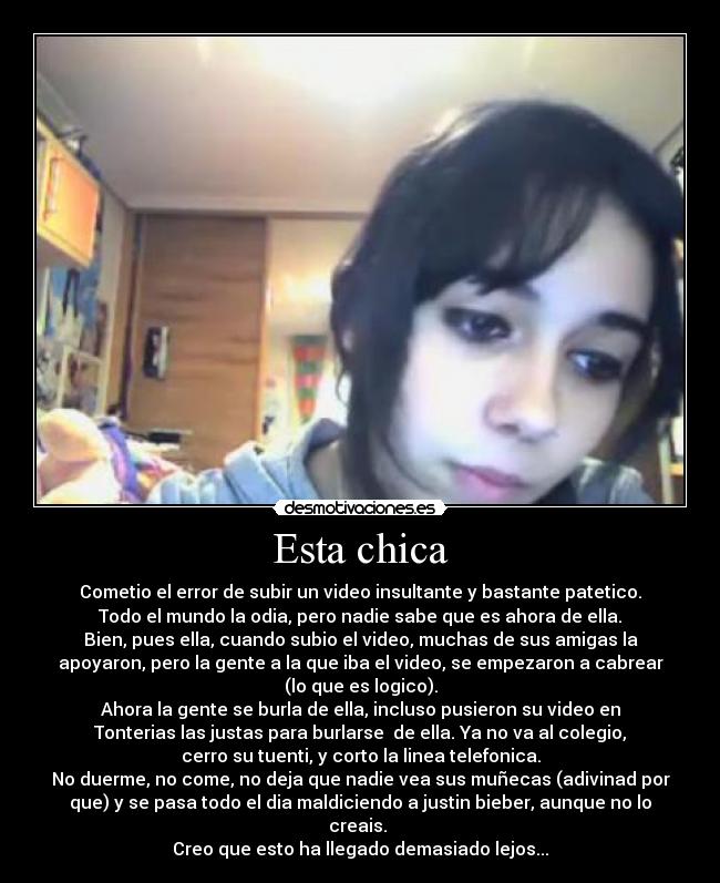 Esta chica -