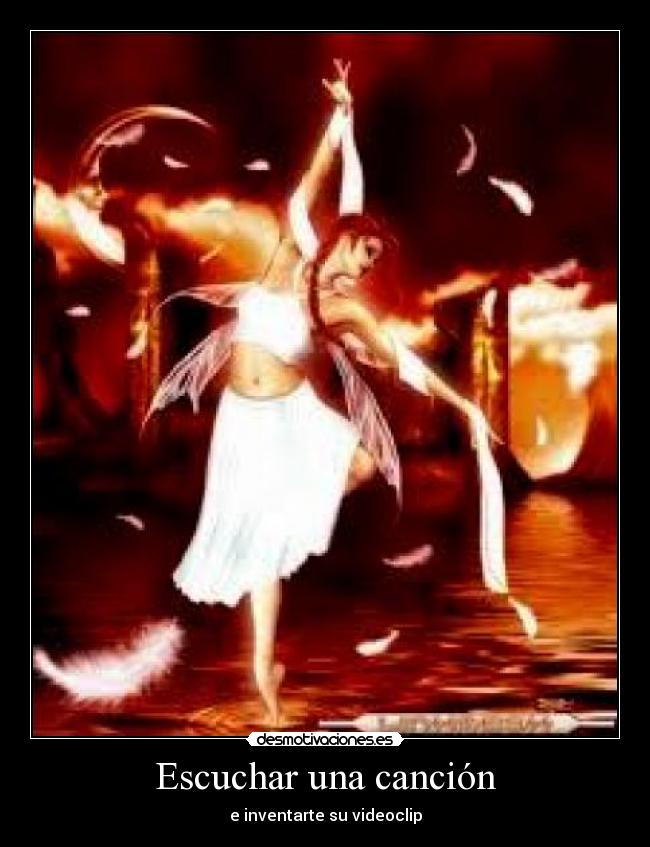 Escuchar una canción - e inventarte su videoclip